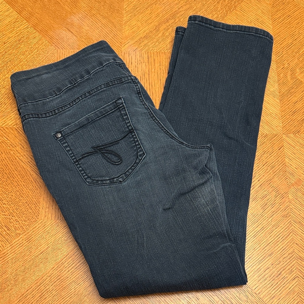 Jag Pull On Slim Leg Jeans Size 16 - Picture 6 of 8